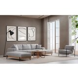 Atelier Del Sofa Kutna garnitura Eti 98x78x280cm Siva | Eponuda.ba