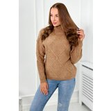 Kesi Sweater over the head made of Camel diamonds | shoptok.hr