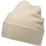 Calvin Klein Jeans Kape MONOGRAM EMBRO BEANIE K60K612319 Bela