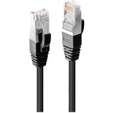 Lindy 45600 RJ45 omrežni kabel\, Patch kabel CAT 6 SF/UTP 0.30 m črna 1 kos, (20420004) | Shoptok.si