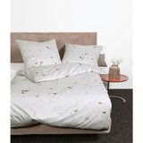 Janine posteljnina 135/200 cm mako saten siva, srebrne barve, bež, modrosiva | Shoptok.si