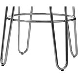 Premier Housewares Barsko stol iz masivnega bresta v srebrni barvi/v naravni barvi (višina sedeža 75 cm) District – | Shoptok.si