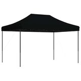 Šator za svadbe - šator za zabave Crna 279 x 410 x 315 cm Oxford tkanina | shoptok.hr