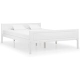 vidaXL okvir za krevet od masivne borovine bijeli 120 x 200 cm | shoptok.hr