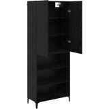  Highboard Crni hrast 69,5 x 34 x 180 cm Konstruirano drvo | shoptok.hr