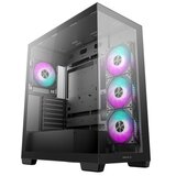 DeepCool Računalniško ohišje CG580 4F, ATX, Midi-Tower, kaljeno steklo, črno | Shoptok.si