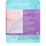 Bio Enzymes Anti-Aging Neck Mask maska iz platna z učvrstitvenim učinkom 12 g