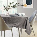 AmeliaHome Stolnjak Gaia s manšetom 140x280 cm, smeđa | shoptok.hr