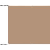  Okomita tenda smeđe-siva 140 x 800 cm od tkanine Oxford | shoptok.hr