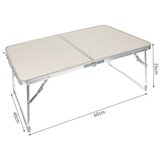 Trizand sklopivi kamping stol 60x40 cm – lagan i praktičan turistički stol | shoptok.hr