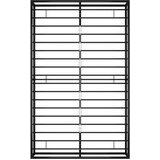  Za krevet crni metalni 120 x 200 cm | shoptok.hr