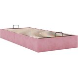 vidaXL Otomanski posteljni okvir brez vzmetnice roza 80x200 cm žamet | Shoptok.si
