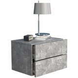 MID.YOU Nočna Omarica Usal L 45, Beton | Shoptok.si