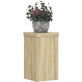 vidaXL Stalci za biljke 2 kom boja hrasta 10x10x18cm konstruirano drvo | shoptok.hr