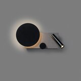 Faro 20066 - led prigušiva zidna svetiljka klee LED/10W/230V + LED/3W leva | Eponuda.com