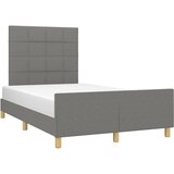  Okvir krevet bez madraca tamnosiva 120x190 cm od tkanine | shoptok.hr