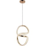 Toolight Viseća LED lampa G077-3CPR Gold | shoptok.hr