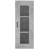  Visoka komoda siva betona 34,5x34x180 cm od konstruiranog drva | shoptok.hr