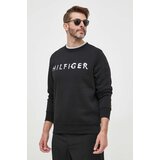 Tommy Hilfiger Dukserica za muškarce, boja: crna, s tiskom | shoptok.hr