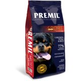 Premil Suva hrana za odrasle pse sa ukusom piletine, tune i pirinča Sport, 15kg Cene