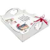  Darilo za prijateljico, pričo, mamo, sestro ... Pladenj Š16012 | Shoptok.si