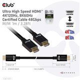 Club3d HDMI Priključni kabel [1x Muški konektor HDMI - 1x Muški konektor HDMI] 1 m Crna | Eponuda.ba