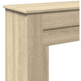 vidaXL Okvir za kamin sonoma hrast 90x30x90 cm inženirski les | Shoptok.si