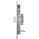  LED vgradno svetilo NEXXO, kvadratno, srebrno, 7W, nastavljiva CCT | Shoptok.si