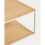 Kave Home Stolić za kavu s pločom stola u dekoru hrasta u svijetloj prirodnoj boji 60x110 cm Yoana – | shoptok.hr