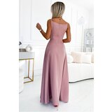 Numoco Elegant long maxi dress with straps | ePonuda.com