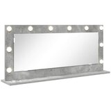 Ogledalo za Toalet Pravokutni Betonski sivi 100 x 45 x 18 cm | shoptok.hr
