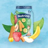Nutrino pire od voća, jabuka i banana sa keksom, 190g