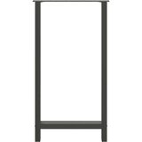  Noge za barski stol antracit boje 2 kom 60 x (110-111) cm čelik | shoptok.hr