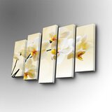 Wallity 5PUC-140 multicolor decorative canvas painting (5 pieces) Cene