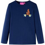  Dječja majica dugih rukava modra 116 | shoptok.hr