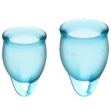 Satisfyer - Feel Confident Menstrual Cup Set Light Blue Cijene
