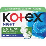 Kotex natural Night vložki 6 kos | Shoptok.si
