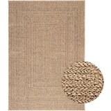 vidaXL Tepih ZIZUR 120 x 170 cm s izgledom jute unutarnji i vanjski Cijene