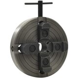  Stezna glava za drvo s 4 čeljusti i M33 čelična crna 150x63 mm | shoptok.hr