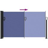  Uvlačiva bočna tenda 117 x 300 cm plava | shoptok.hr