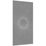  Vrtni zidni ukras 105 x 55 cm od čelika COR-TEN s uzorkom sunca | Eponuda.ba