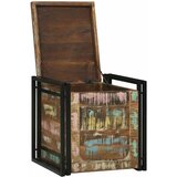  Kutija za spremanje 50 x 50 x 50 cm Čvrsto drvo iz reciklaže | Eponuda.com