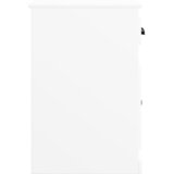  Bočni ormarić s ladicom bijeli 40x50x75 cm konstruirano drvo | shoptok.hr