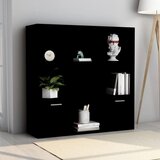 vidaXL ormarić za knjige crni 98 x 30 x 98 cm od iverice Cijene