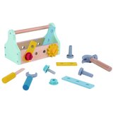 Tooky Toy Tooky set drvenih kutija za alat 18 kom. | shoptok.hr