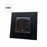 Wise utičnica sa zaštitnim poklopcem 16A pvc mat panel crni Cene