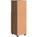 vidaXL Kopalniška omarica Rjavi hrast 30 x 35 x 95 cm Konstruiran les | Shoptok.si
