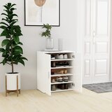 vidaXL Ormarić za cipele bijeli 60 x 35 x 70 cm od iverice Cijene