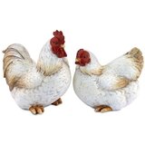 Signes Grimalt Kipci in figurice Petelin- Majhen Piščanec 2U Bela | Shoptok.si