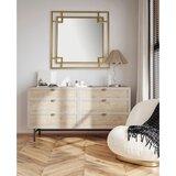 MID.YOU STENSKO OGLEDALO, 80/80/3 cm steklo | Shoptok.si